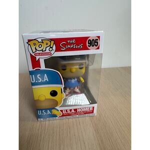 The Simpsons USA Homer Funko Pop 905 - NEW in BOX